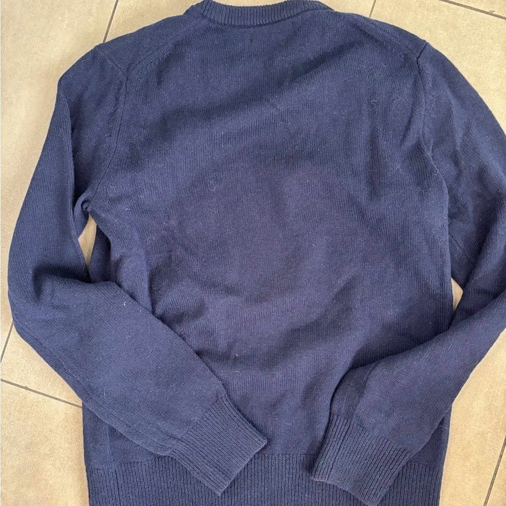 Banana Republic men’s small Navy Blue wool Crew Neck Sweater